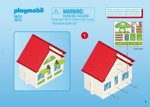 Brugsanvisning Playmobil set 5672 City Life Dyrehandel