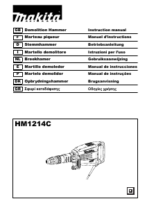 Bedienungsanleitung Makita HM1214C Schlaghammer