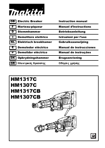 Bedienungsanleitung Makita HM1307C Schlaghammer