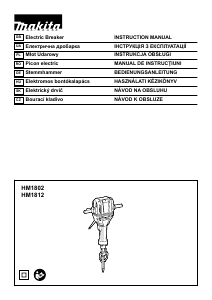 Instrukcja Makita HM1812 Młot udarowy