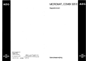 Handleiding AEG Micromat 320 E Magnetron