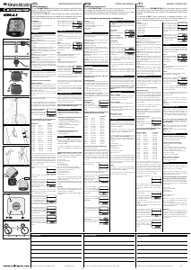 Handleiding CicloSport CicloMaster CM 2.1 Fietscomputer