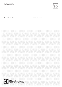 Manuale Electrolux PVB64NUOV Piano cottura