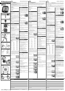 Handleiding CicloSport CicloMaster CM 4.1 Fietscomputer