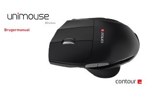 Brugsanvisning Contour Unimouse Mus