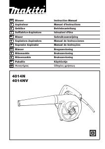 Manual Makita 4014N Leaf Blower