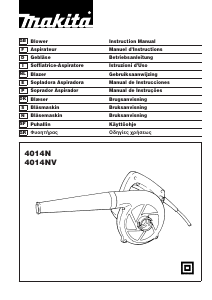 Manual Makita 4014NV Leaf Blower