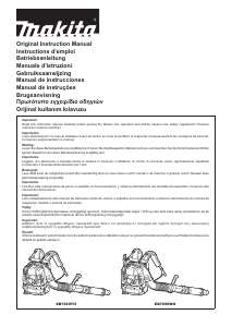 Manual Makita EB7650TH Soprador de folhas