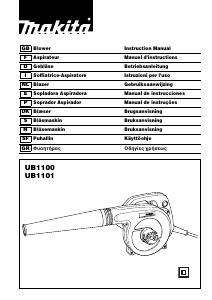 Manual Makita UB1100 Leaf Blower