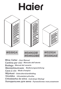 Bedienungsanleitung Haier WS59GAE Weinklimaschrank