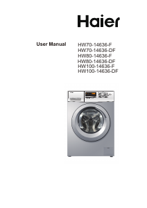 Handleiding Haier HW70-14636 Wasmachine