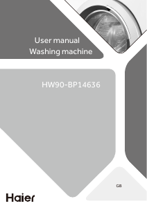 Handleiding Haier HW90-BP14636 Wasmachine