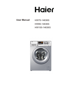 Handleiding Haier HW100-14636S Wasmachine