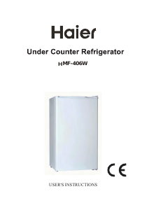 Handleiding Haier HMF-406W Koelkast