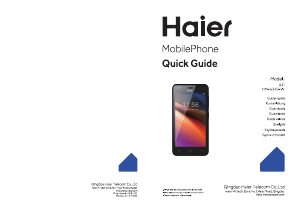 Manuale Haier G21 Telefono cellulare