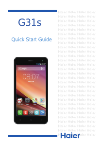 Instrukcja Haier G31S Telefon komórkowy