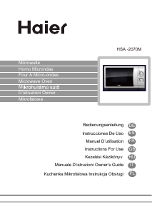 Mode d’emploi Haier HSA-2070M Micro-onde
