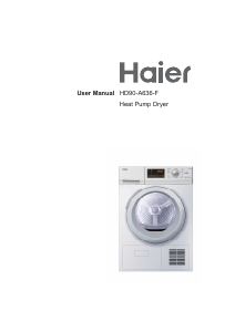 Mode d’emploi Haier HD90-A636 Sèche-linge