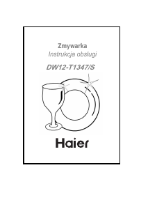 Instrukcja Haier DW12-T1347 Zmywarka