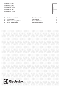 Bedienungsanleitung Electrolux EJ2801AOX2 Kühl-gefrierkombination
