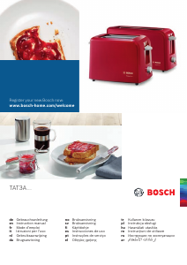 Manual Bosch TAT3A004 Torradeira