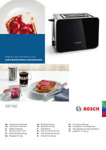 Brugsanvisning Bosch TAT7203 Brødrister