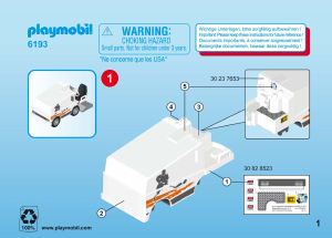 Handleiding Playmobil set 6193 Sports Ice resurfacer