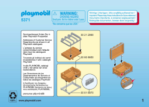 Handleiding Playmobil set 5371 Special Viking met schat