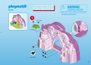 Handleiding Playmobil set 6179 Fairy Tales Eenhoornkoffer feeënland