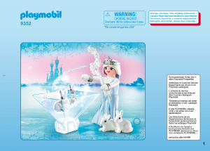 Manual Playmobil set 9352 Fairy Tales Princesa Estrela