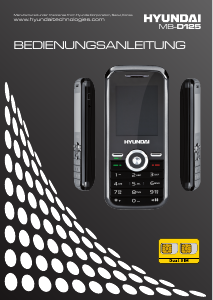 Bedienungsanleitung Hyundai MB-D125 Handy