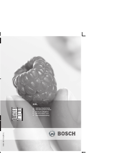 Manual Bosch KIR24A50GB Refrigerator