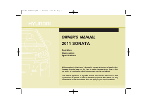 Bruksanvisning Hyundai Sonata (2011)