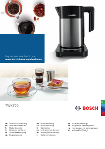 Руководство Bosch TWK7203 Чайник