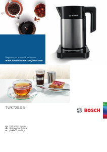 Handleiding Bosch TWK7203GB Waterkoker