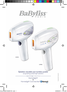 Manual BaByliss Homelight G960E Sistema de depilação por luz pulsada