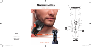 Manuál BaByliss SH510E Zastřihovač vousů