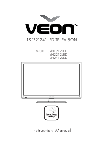 Handleiding Veon VN2212LED LED televisie