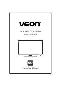 Handleiding Veon SRO242016 LCD televisie