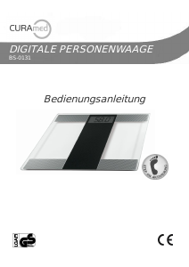 Bedienungsanleitung Curamed BS-0131 Waage