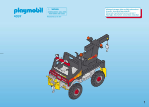 Handleiding Playmobil set 4097 Racing Powertruck