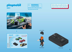 Handleiding Playmobil set 9091 Racing RC racer