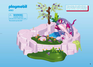 Manual de uso Playmobil set 6563 Fairy World Laguna encantada