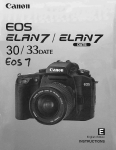 Handleiding Canon EOS ELAN 7 Digitale camera