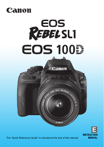 Handleiding Canon EOS Rebel SL1 Digitale camera