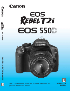 Handleiding Canon EOS Rebel T2i Digitale camera