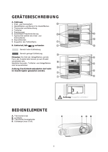 Bedienungsanleitung Bauknecht URI 1441 Kühlschrank