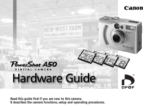 Handleiding Canon PowerShot A50 Digitale camera