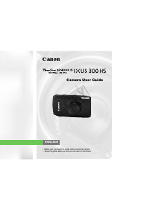 Handleiding Canon PowerShot SD4000 IS Digitale camera