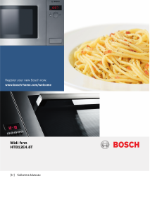 Kullanım kılavuzu Bosch HTB12E428T Fırın